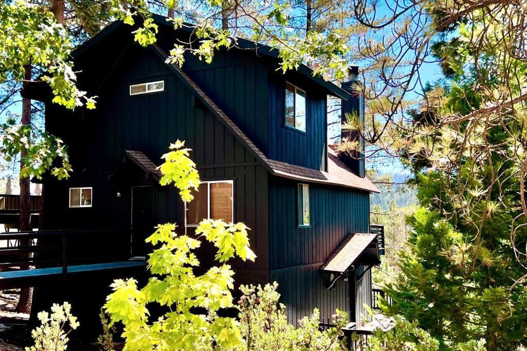 Glimmer Chalet Treetop A-Frame Cabin Lake View Lake Arrowhead Exterior photo